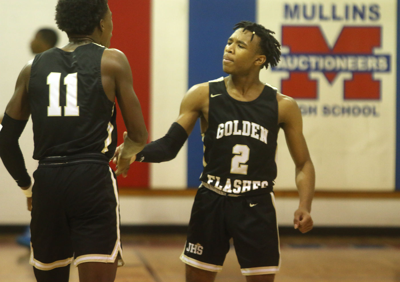 Mullins vs Johnsonville basketball